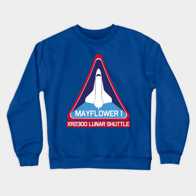 Airplane 2 Lunar Shuttle Crewneck Sweatshirt by PopCultureShirts